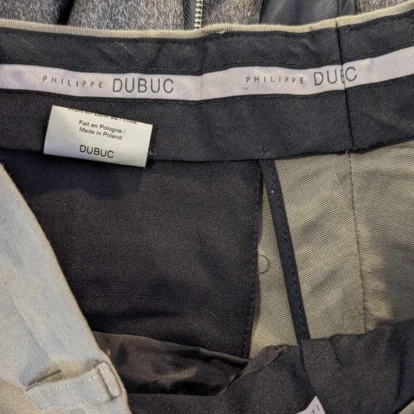 PHILIPPE DUBUC - Green zipped cuff suit - Sz 44 Pants Sz 36 - Picture 13 of 15